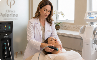 tratamento de papada feito pela Alciara Lima dermatologista